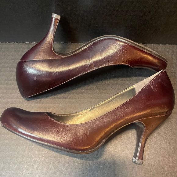 Kenneth Cole Brown heels 3”  worn only once PRICE VERY FIRM NO OFFERS PLEASE - Picture 6 of 11